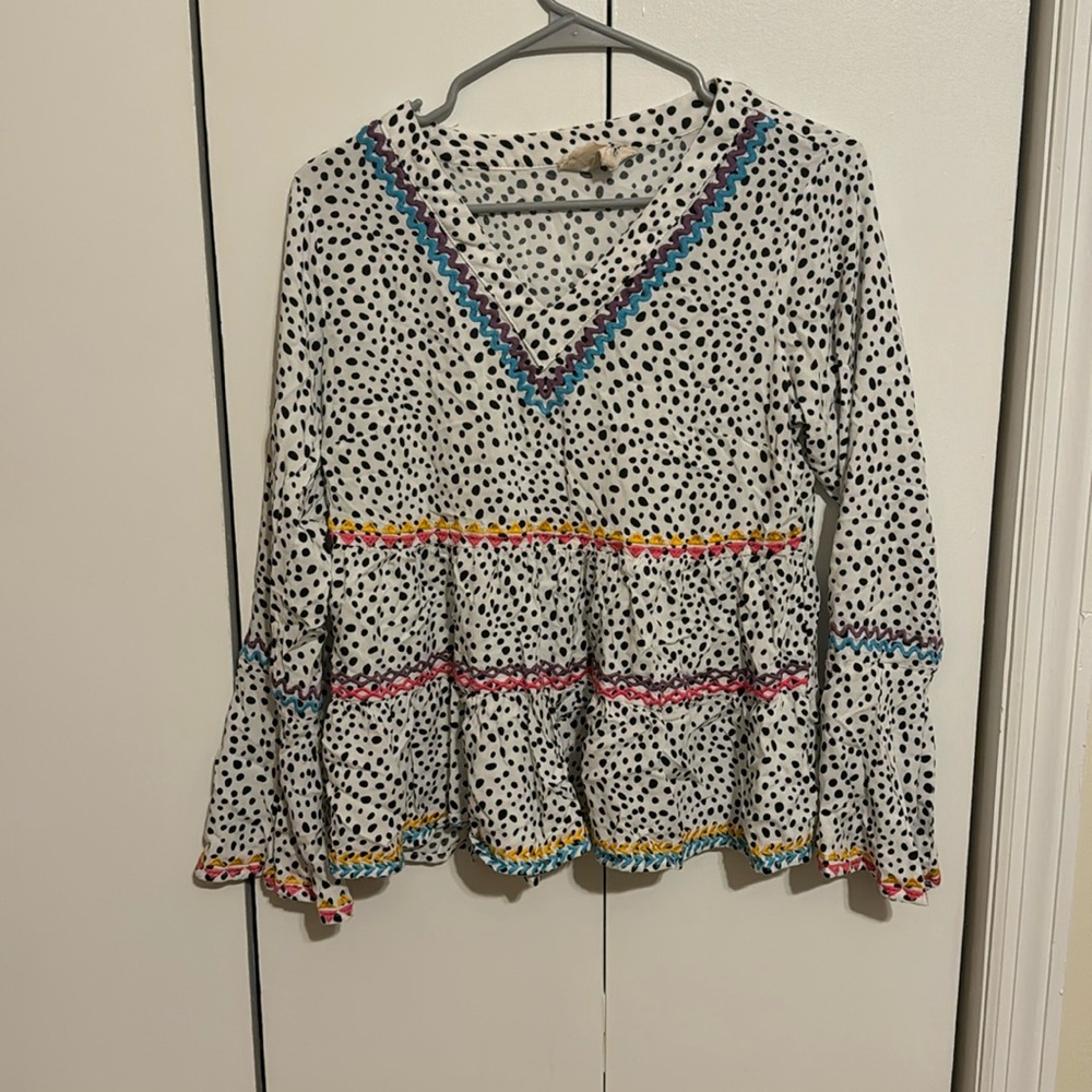 Savanna Jane Patterned Blouse